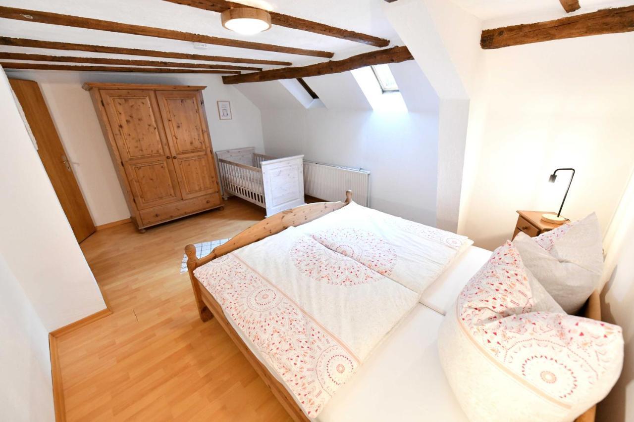 Ferienwohnung Im Alten Bauernhaus Линдлар Экстерьер фото