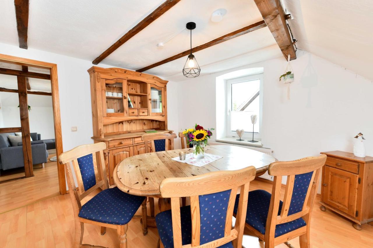 Ferienwohnung Im Alten Bauernhaus Линдлар Экстерьер фото